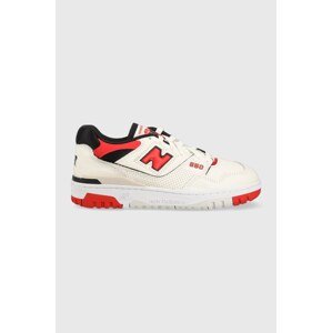 Kožne tenisice New Balance BB550VTB boja: bež, BB550VTB-BB5