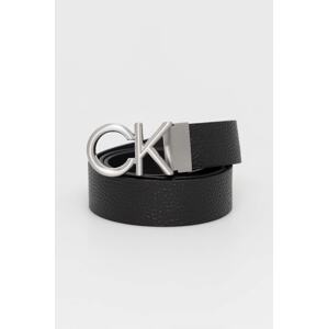 Kožni remen Calvin Klein za muškarce, boja: crna