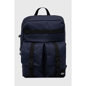 Ruksak Jack Wolfskin 10 boja: tamno plava, veliki, s uzorkom