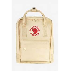 Ruksak Fjallraven boja: bež, mali, glatki model, F23561.115-115