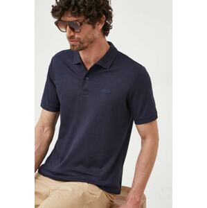 Pamučna polo majica Calvin Klein boja: tamno plava, glatki model, K10K111657