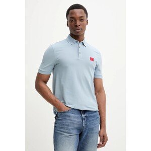 Pamučna polo majica HUGO s aplikacijom, 50490770
