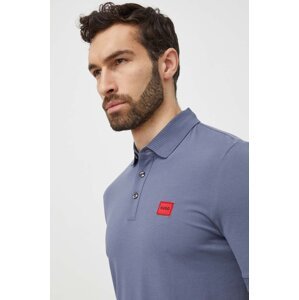 Pamučna polo majica HUGO s aplikacijom, 50490770