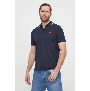Pamučna polo majica HUGO bez uzorka, 50490775