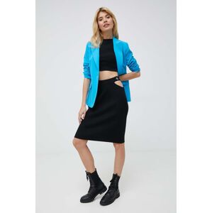 Suknja Calvin Klein Jeans , boja: crna