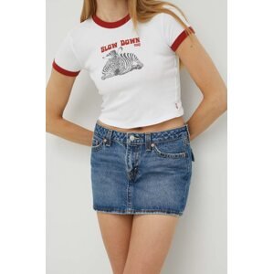Traper suknja Levi's mini, ravna