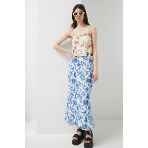 Suknja Abercrombie & Fitch midi, širi se prema dolje