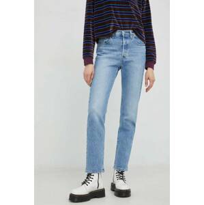 Traperice Levi's 501 za žene, visoki struk
