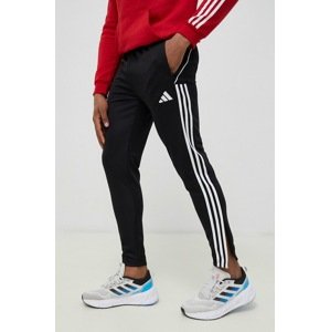 Hlače za trening adidas Performance Tiro 23 boja: crna, s aplikacijom