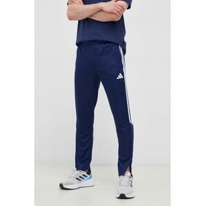 Hlače za trening adidas Performance Tiro 23 boja: tamno plava, s aplikacijom