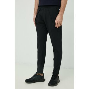 Hlače za trening adidas Za muškarce, boja: crna, glatki materijal