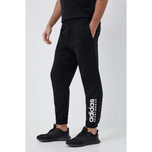 Donji dio trenirke adidas boja: crna, s tiskom