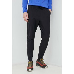 Hlače outdoor Marmot Elche boja: crna, glatki materijal