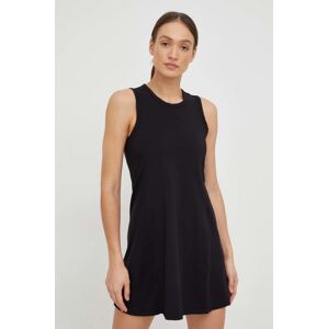 Haljina Dkny boja: crna, midi, uske
