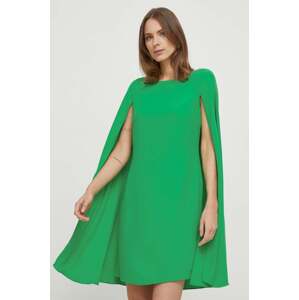 Haljina Lauren Ralph Lauren boja: zelena, mini, ravna, 253855210