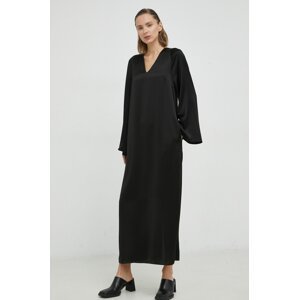 Haljina By Malene Birger Brynn boja: crna, maxi, ravna