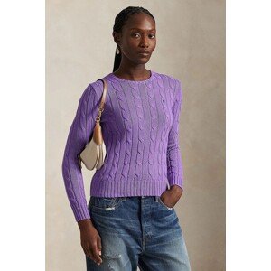Pamučni pulover Polo Ralph Lauren boja: bijela, 211891640