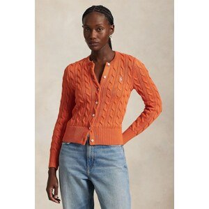 Pamučni kardigan Polo Ralph Lauren boja: bijela, 211891643