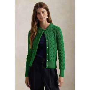 Pamučni kardigan Polo Ralph Lauren boja: bijela, 211891643