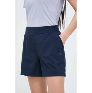 Kratke outdoor hlače Helly Hansen Thalia 2.0 boja: bež, bez uzorka, visoki struk, 34328