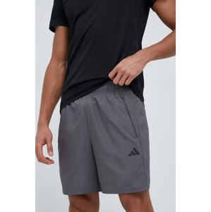 Kratke hlače za trening adidas Performance Train Essentials boja: siva, IC6978