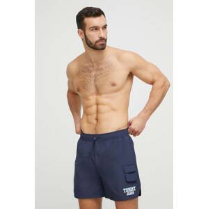 Kratke hlače za kupanje Tommy Jeans boja: tamno plava