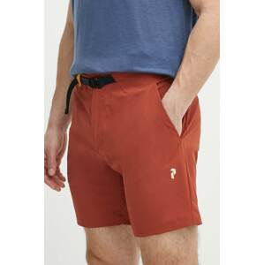 Kratke outdoor hlače Peak Performance Vislight Light boja: bordo