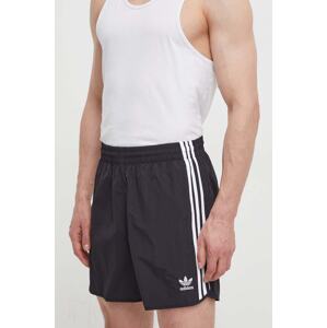 Kratke hlače adidas Originals Adicolor Sprinter Classics Shorts za muškarce, boja: crna, HS2069