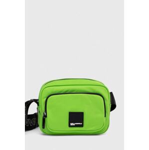 Torba Karl Lagerfeld Jeans boja: zelena