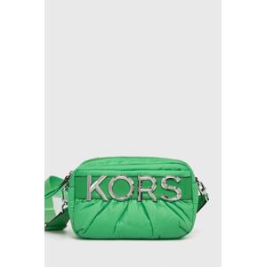 Kožna torba MICHAEL Michael Kors boja: zelena