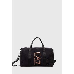 Torba EA7 Emporio Armani boja: crna
