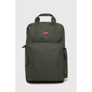 Ruksak Levi's boja: zelena, veliki, jednobojni model