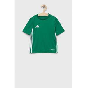 Dječja majica kratkih rukava adidas Performance TABELA 23 JSY boja: zelena, s uzorkom