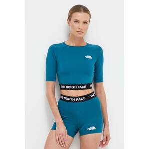 Majica kratkih rukava za trening The North Face boja: tirkizna