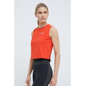 Sportski top Salewa Pedroc Dry Responsive za žene, boja: crvena