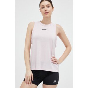 Top za trening New Balance Achiever boja: ružičasta
