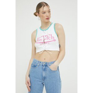 Top Von Dutch za žene, boja: bijela