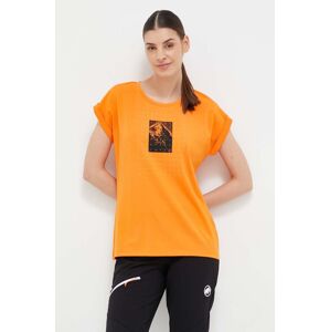 Sportska majica kratkih rukava Mammut Mountain boja: narančasta