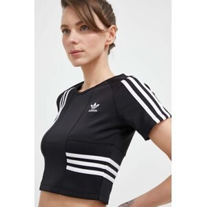 Majica kratkih rukava adidas Originals za žene, boja: crna