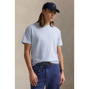 Pamučna majica Polo Ralph Lauren za muškarce, boja: crvena, bez uzorka, 710671438