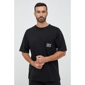 Majica kratkih rukava Reebok Classic za muškarce, boja: crna, s tiskom, HU2012-BLACK