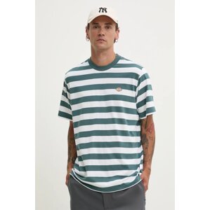 Pamučna majica Dickies boja: zelena, s uzorkom