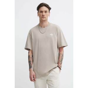 Pamučna majica Dickies boja: bež, s aplikacijom