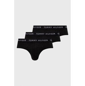 Slip gaćice Tommy Hilfiger (3-pack) za muškarce, boja: crna, UM0UM02206