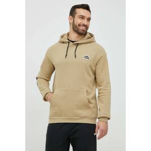 Dukserica Colourwear za muškarce, boja: bež, s kapuljačom, glatka