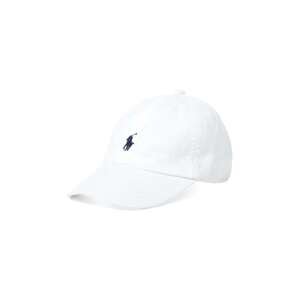 Pamučna kapa Polo Ralph Lauren boja bijela