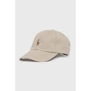 Kapa Polo Ralph Lauren boja: bež, s aplikacijom