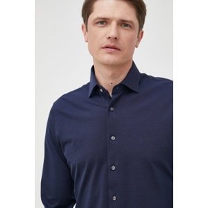 Pamučna košulja Michael Kors za muškarce, slim, s talijanskim ovratnikom