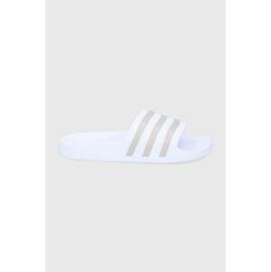 Natikače adidas Adilette EF1730.D za žene, boja: bijela, EF1730