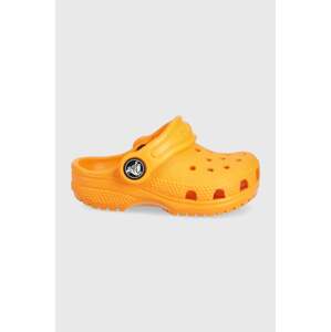 Dječje natikače Crocs boja: narančasta